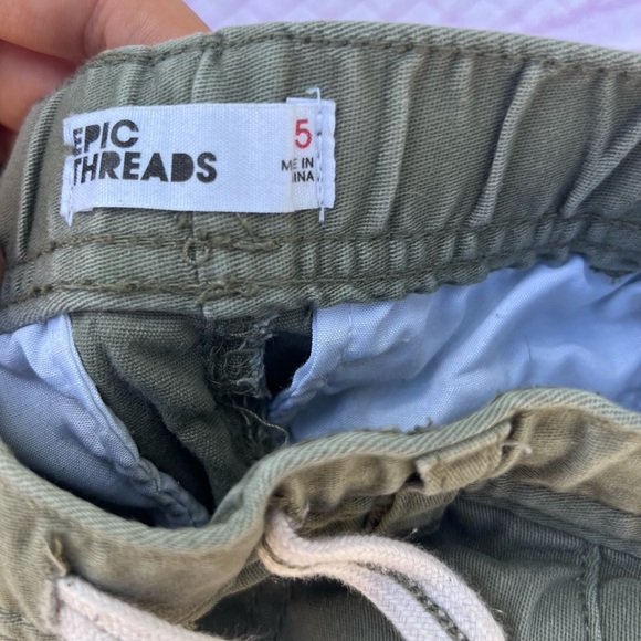 Epic Threads Big Boys Stretch Drawstring Moto Shorts Size 5 - Picture 5 of 7